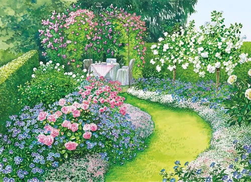 關于花境設計很全的一篇干貨 附50種常見花鏡植物